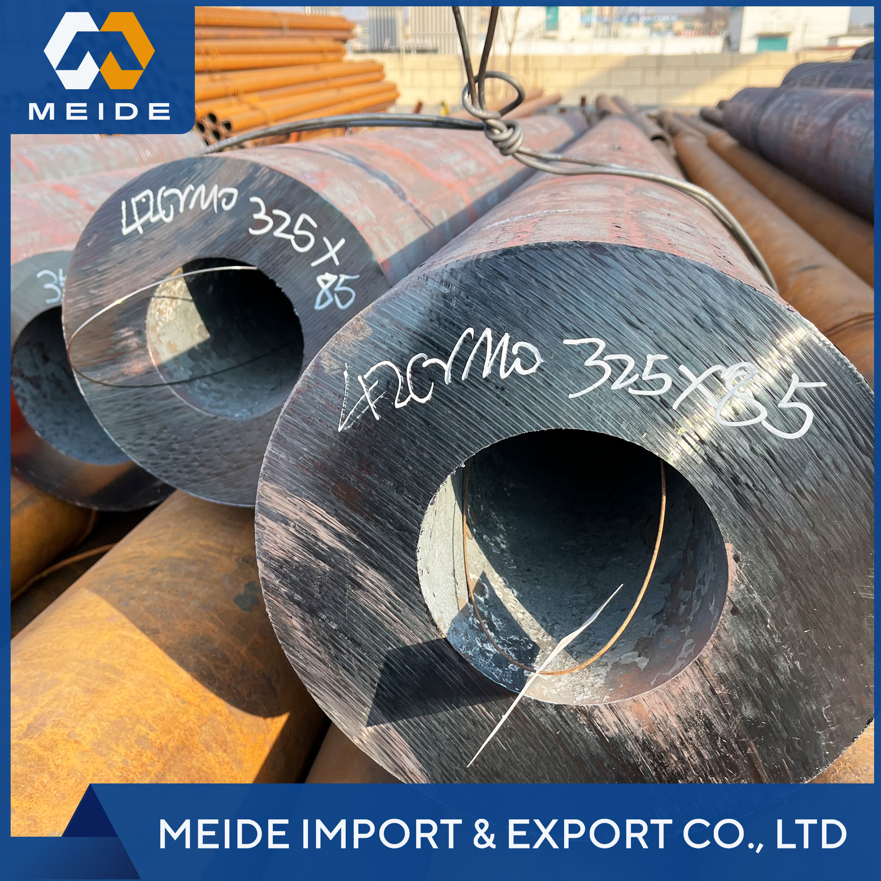 28 inch large diameter GCr15SiMn 52100 100CrMn6 1.3502 seamless steel tube hot finished seamless carbon alloy steel pipe GCr15