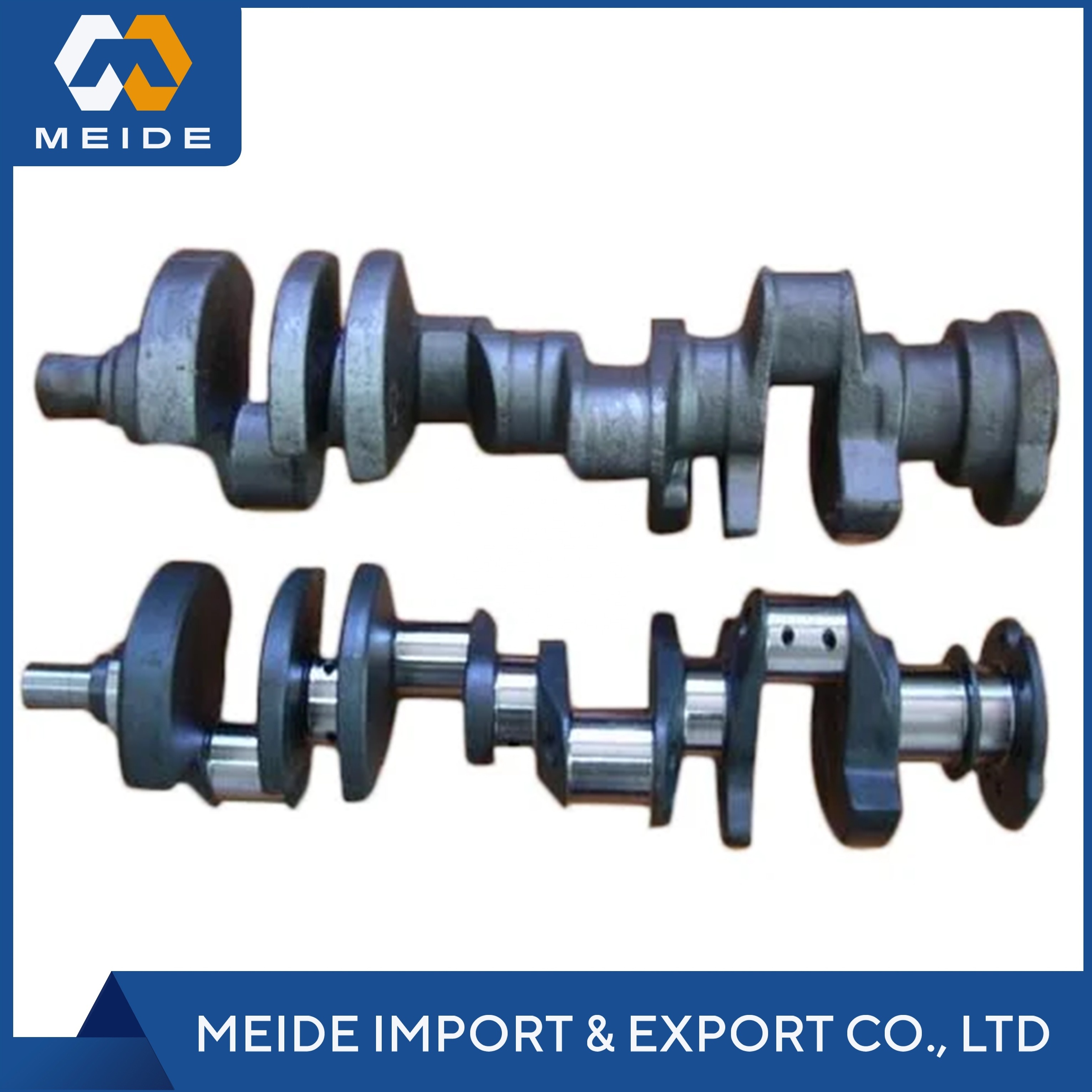 ME994219 cylinder block automotive excavator crankshaft 6D16 6D16T crankshaft excavator engine spare parts forging