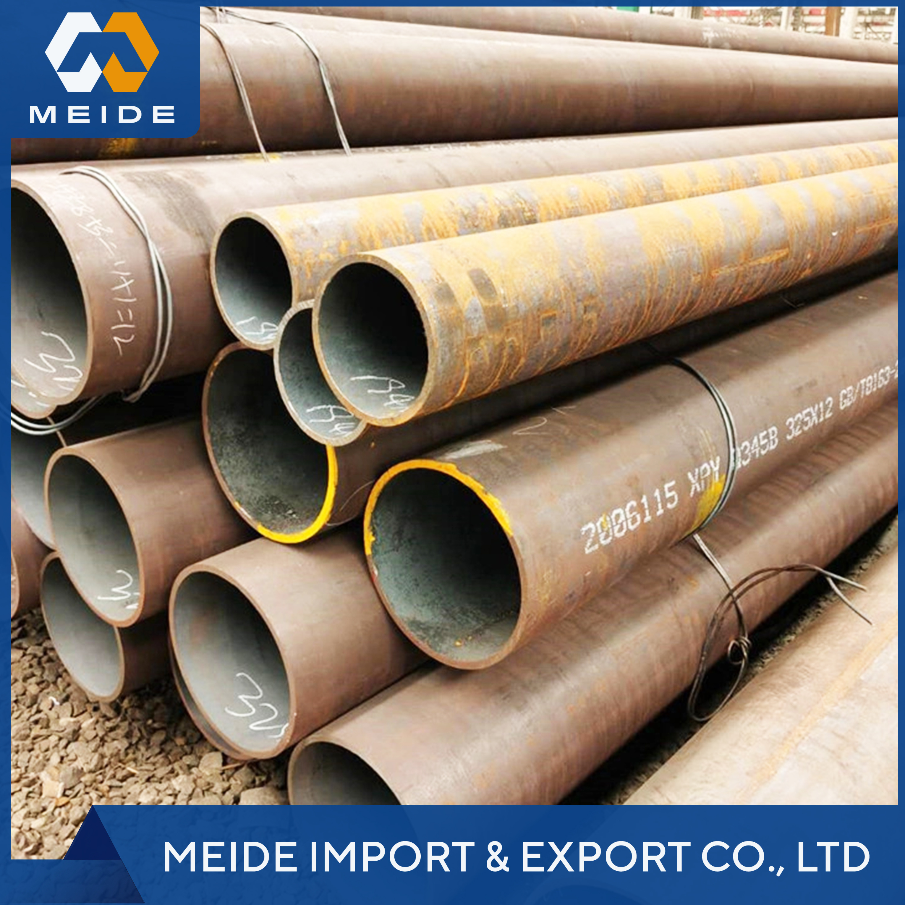 500mm Diameter tube 12cr1MOV Gas Smoke Insulation Boiler Tube Pipe Alloy Steel Seamless Carbon steel pipe