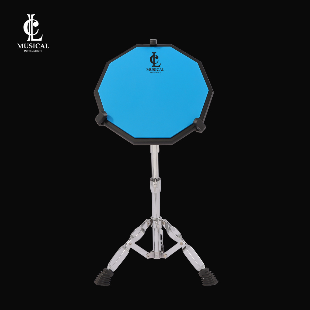 Lichuang  Frame Drum Dumb Drum Set 12 inch  Dumb Drum Cushion Practice Strike Board Without bracket