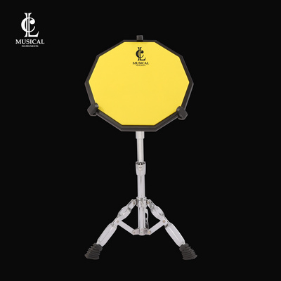 Lichuang  Frame Drum Dumb Drum Set 12 inch  Dumb Drum Cushion Practice Strike Board Without bracket