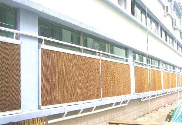 Green safety wet curtain evaporative cooling pad for poultry house