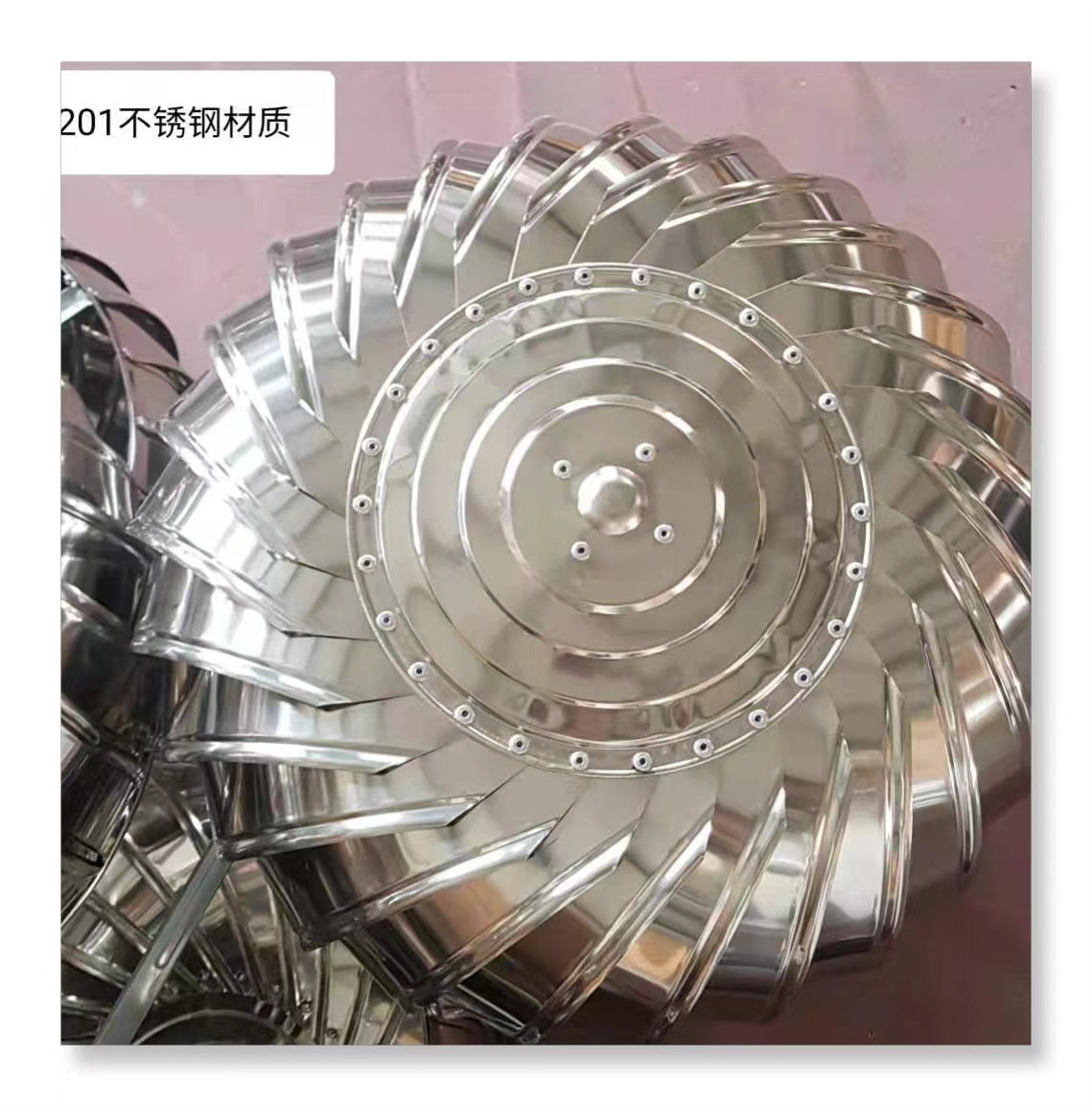 best sell industrial roof exhaust fan Wind Driven Turbine Roof Ventilators No Power Roof Turbo Fan Wind Turbine For Warehouse