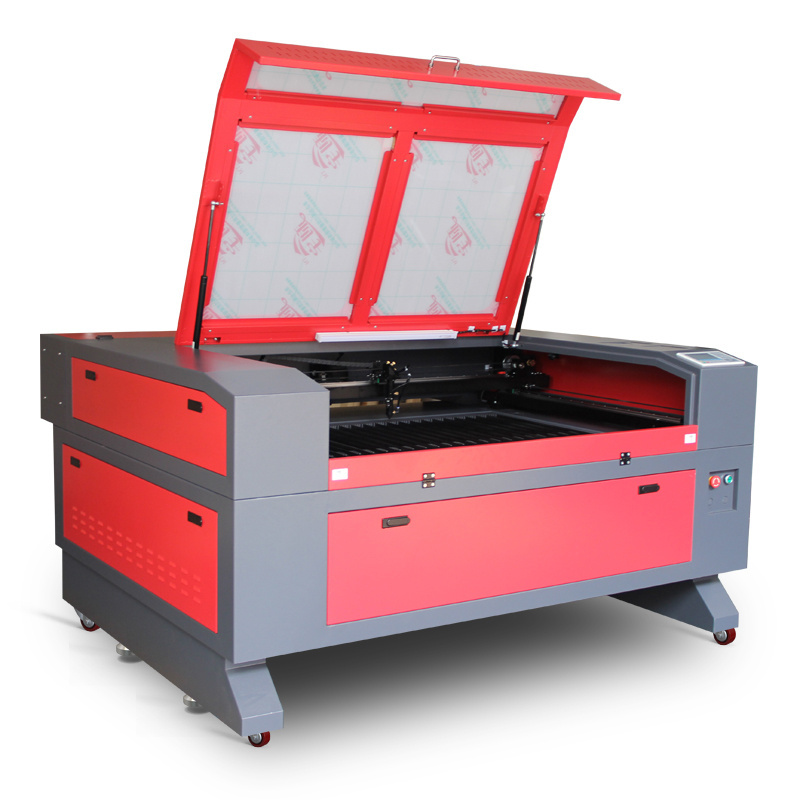 Hot sell laser cutter Ruida System rubber leather 100w 1390 co2 mini laser engraving machine