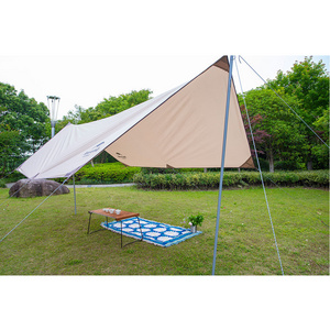 Flysheet Shelter Sun Shade Awning Sunproof Canopy Camping Outdoor Tent