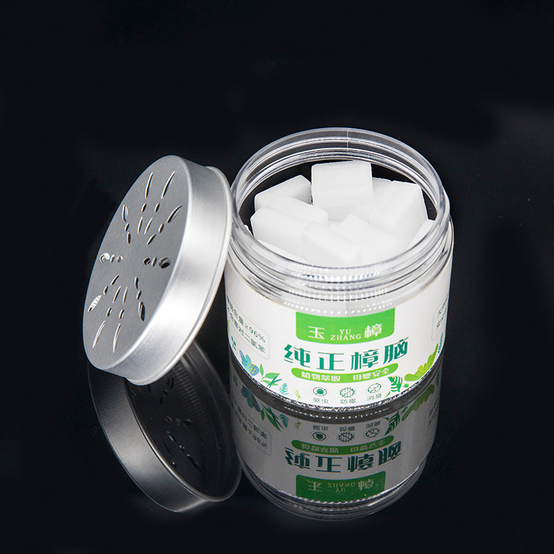 Premium Quality natural 96% Pure clothes care Refined camphor organic OEM deodorizer for home camphor tablet