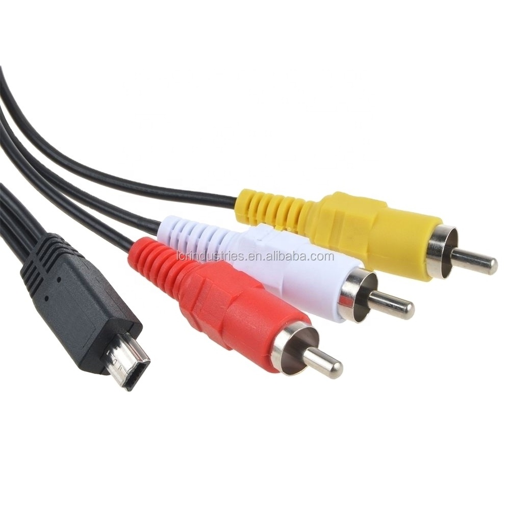 Mini usb to RCA TV Video AV Monitor Cable