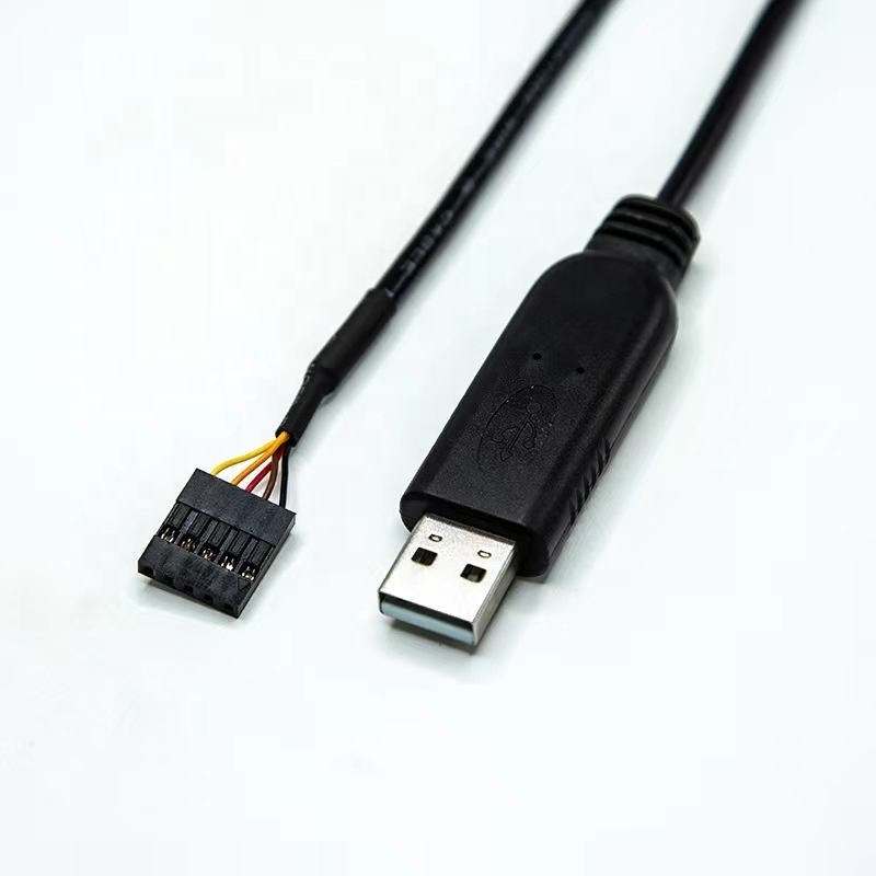 USB 2.0 to 5 pin Dupont Uart TTL RS232 serial converter Cable With CP2102 Chip