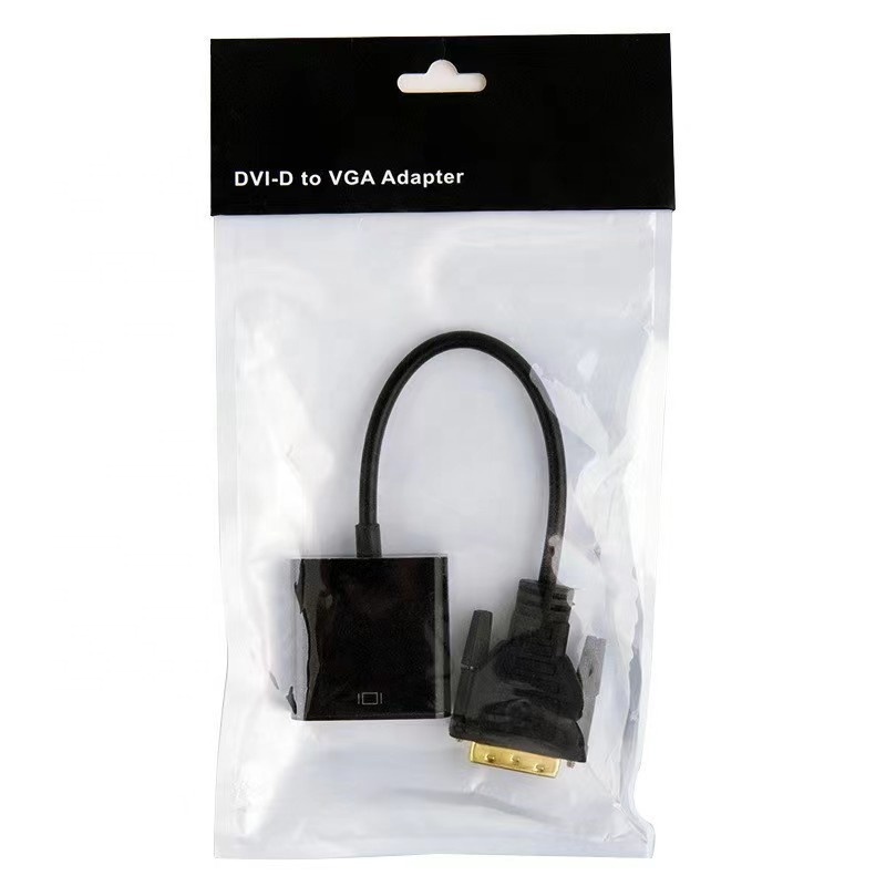 1080P DVI Male to Female VGA Video Adapter DVI-D 24+1 25 Pin to VGA Adapter Cable