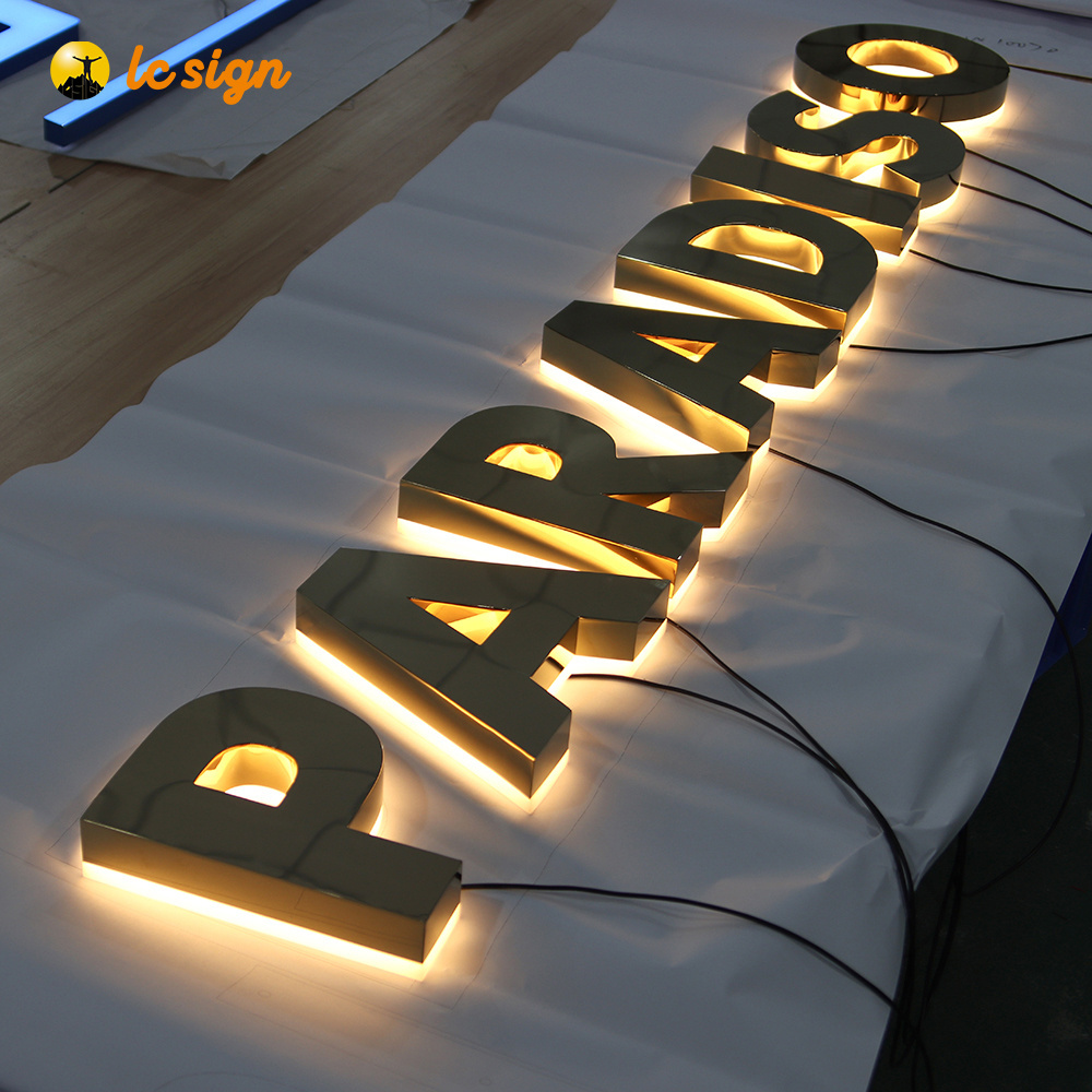 Shop Name Board Designs Acrylic Signs backlit letters smoke shop custom led sign for Business Sign outdoor