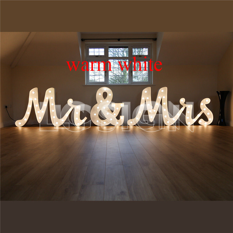 Factory Bulb Marquee Letters Marque Sign Big Giant Letters for Wedding Signs in