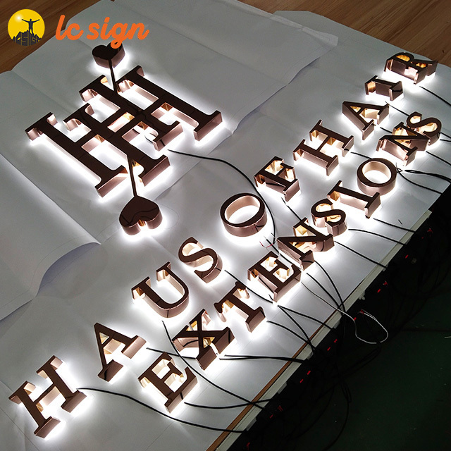 Brand New Outdoor Signboard Advertising Led channel letters 3D Metal Sign