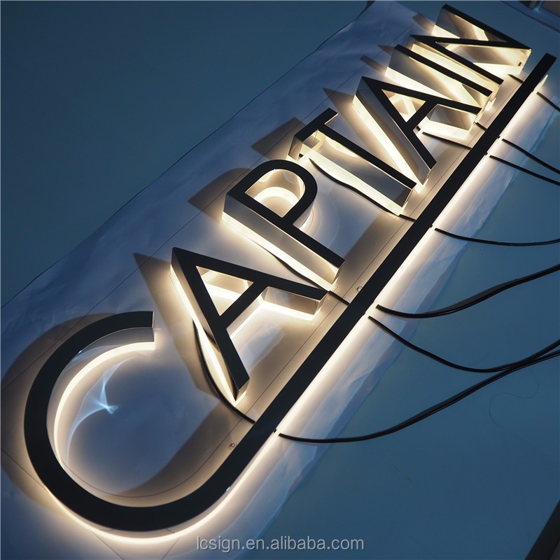 Brand New Outdoor Signboard Advertising Led channel letters 3D Metal Sign