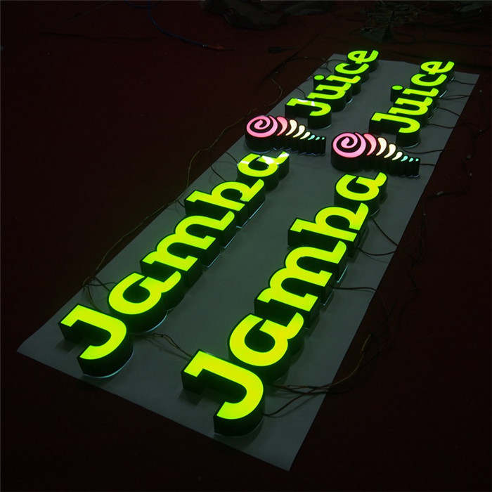 2022 Most Popular Advertising Channel Letter Bender Advertising Frontlit led Letter 3d Letter Advertising Sign