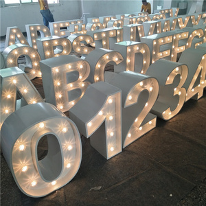 LED marquee Letters  Light up letter marquee number for birthday party  celebration and mega event marquee sign