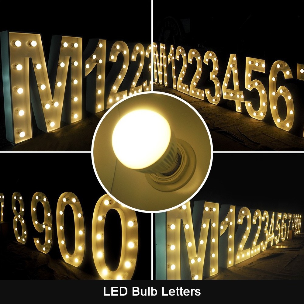 Illuminated Sign 4ft giant love letters marquee Led Light Up lights for indoor