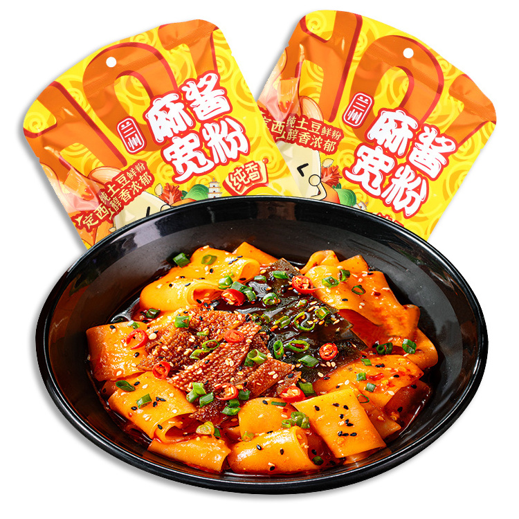 Convenient food Potato vermicelli instant noodles manufacturing hot pot instant noodles bulk