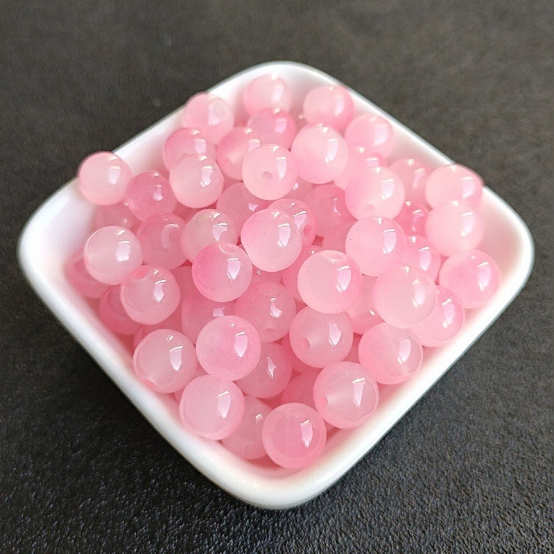 4mm 6mm 8mm 10mm Bubblegum Faceted Round Glass Crystal loose Beads wholesale For Jewelry bracelet earring key chain Making