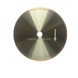 Diamond shape 300mm cutting disc for glass tube