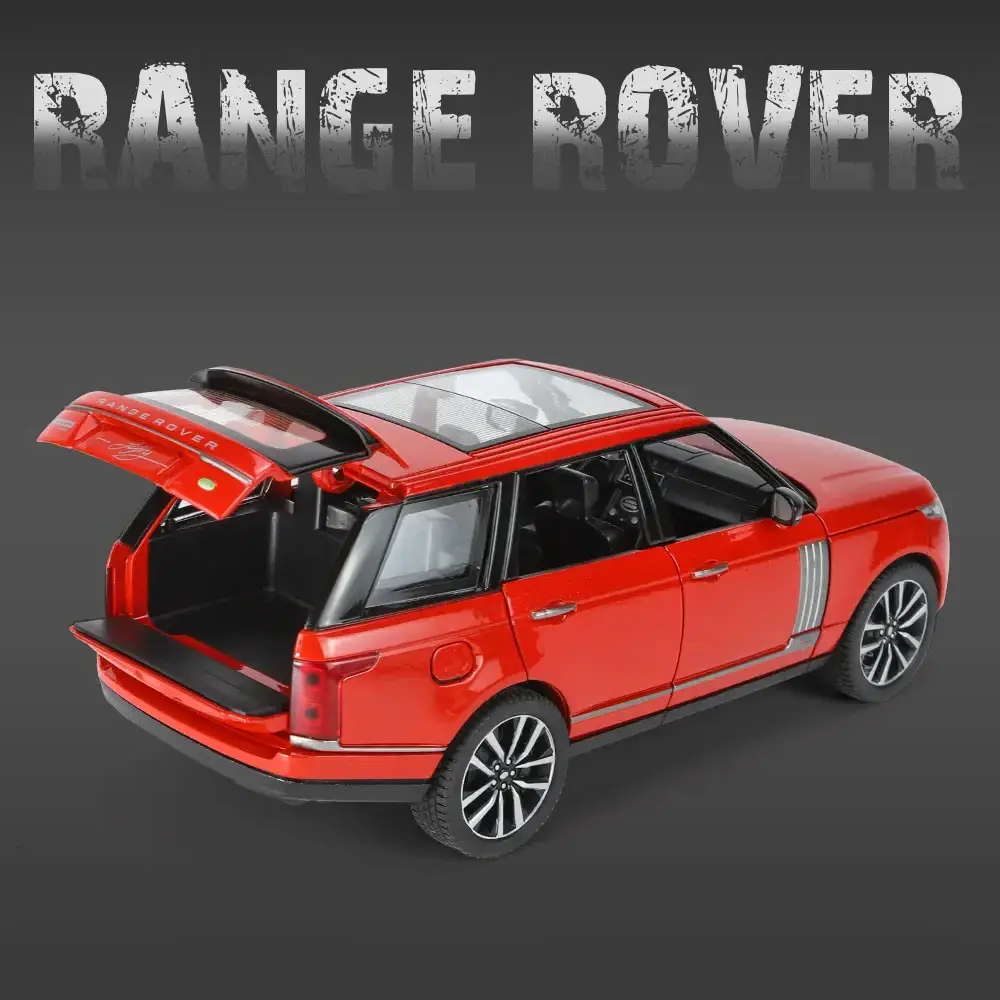 1/24 Range Rover 50th Anniversary  Alloy Model Car Die-cast Toy Car Simulation Vehicle Model Sound-light Boy Gift