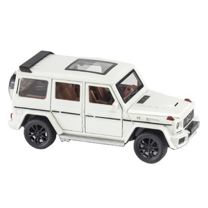 1:32 Benzs G63 Off-Road Alloy Model Cars With Sound And Light When Opening The Door Kids Toy  Collection Kids Super Gift