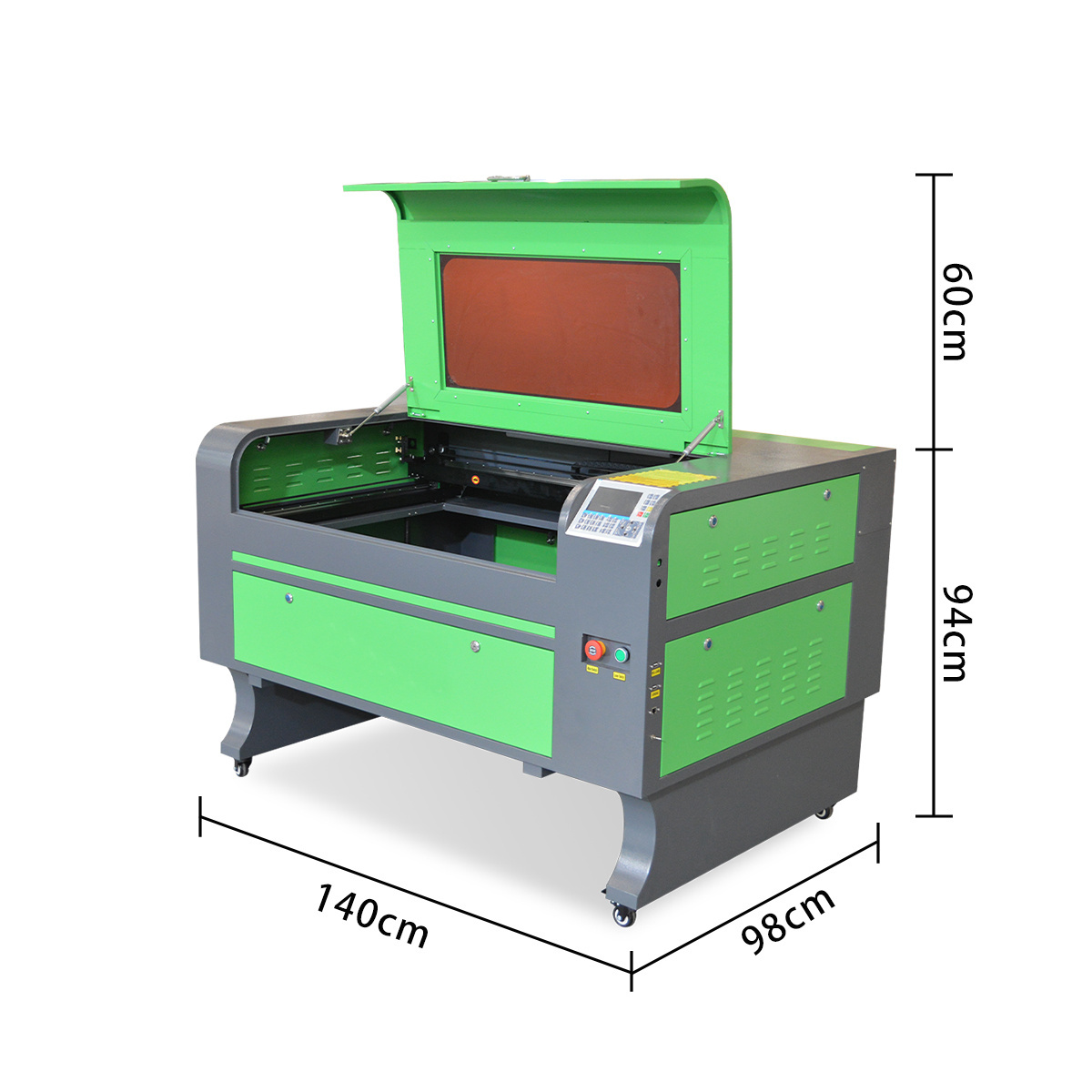 Customizable 1390 3d Inside Glass Photo Crystal Co2 Laser Engrave Machine