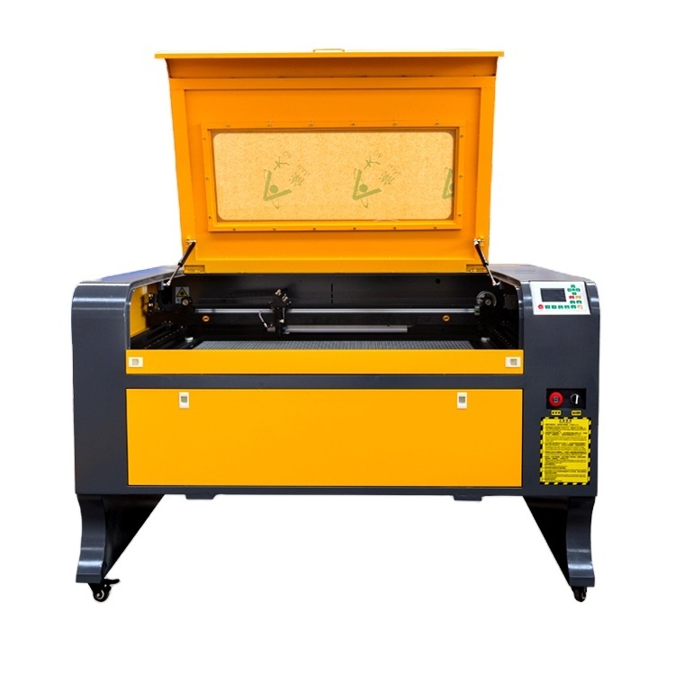 dual head co2 100w cnc 9060 laser cutting machine price 900x600mm laser engraving machine on round objects