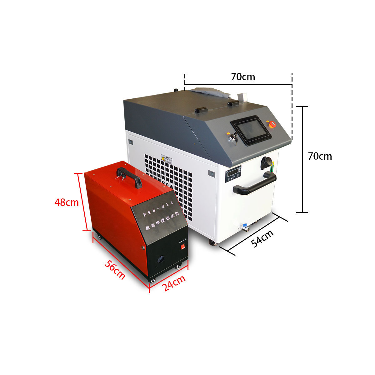 Integrated 1500W 2000W 3000W laser welding machine Stainless steel carbon steel aluminum laser welders