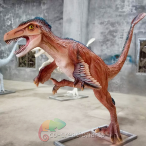 China supply for fiberglass Trex statue real size dinosaur sculpture resin dinosaur model for sale