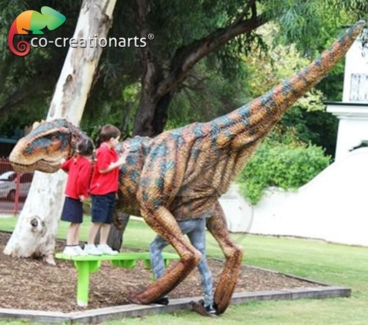 Hot sale T-rex and velociraptor raptor dinosaur costume for sale