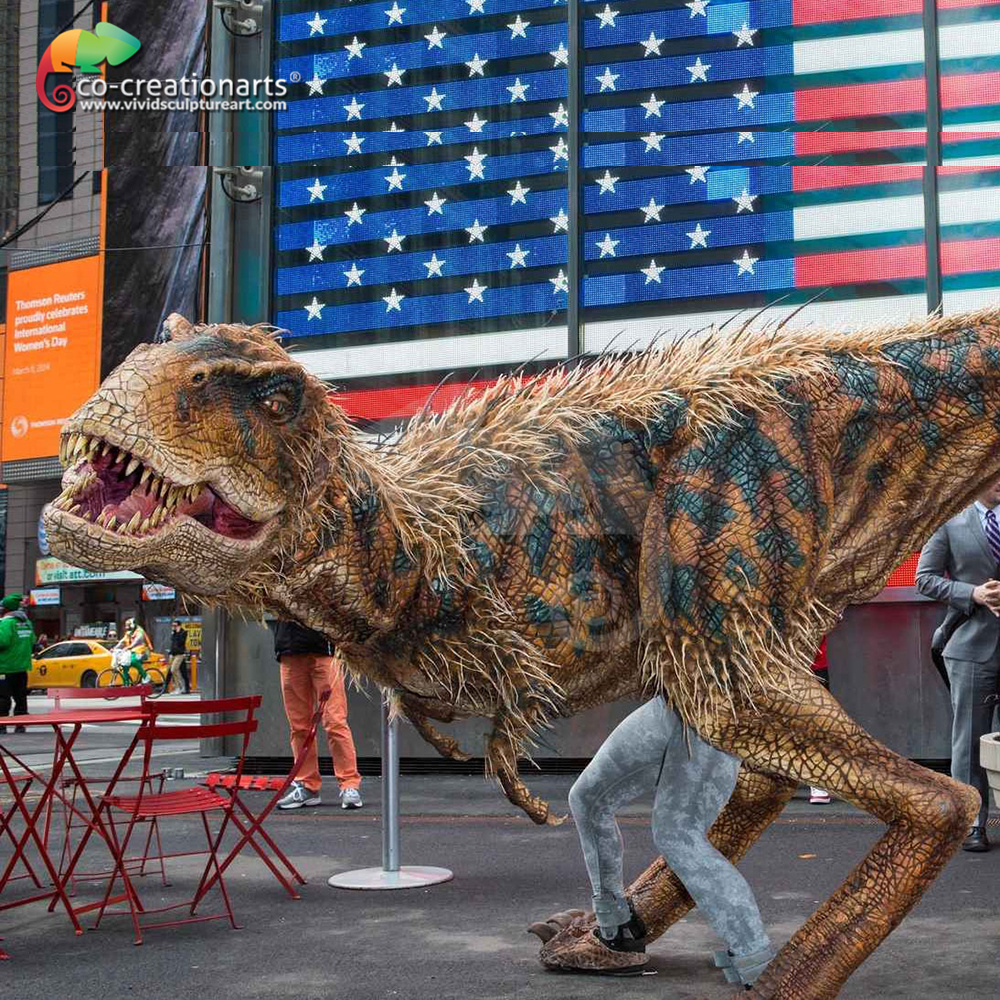 Realistic Walking Robot T-rex Dinosaur Costumes