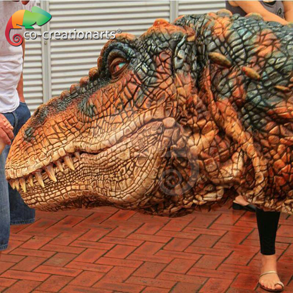 High simulation dinosaur mascot costume