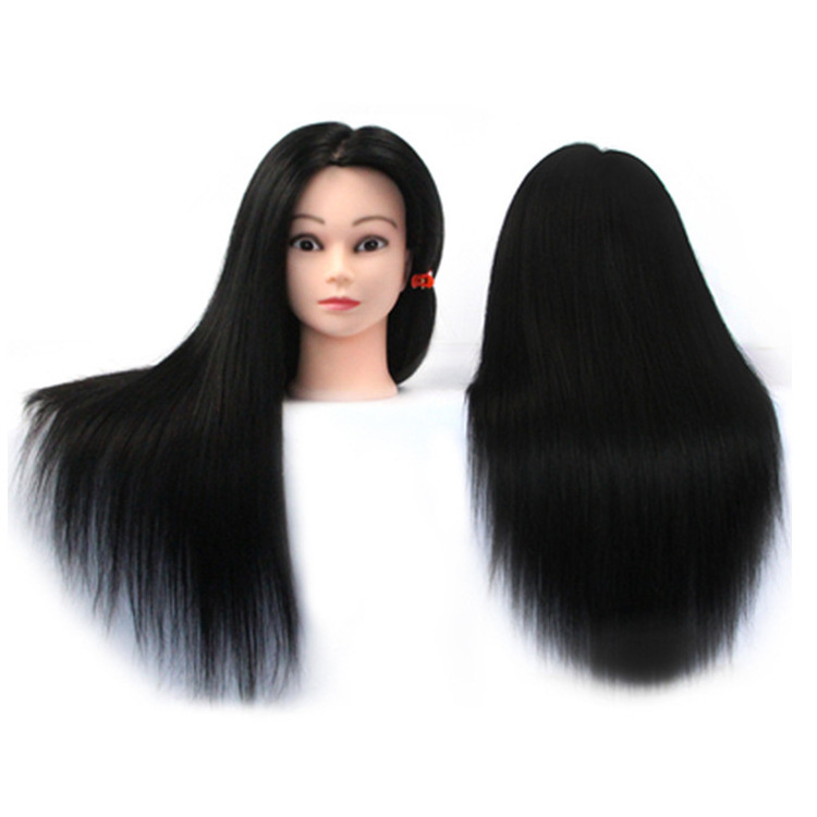 Cheap Synthetic Hair Doll Head Hairdressing Training Model Mannequin Hairdressing Training Heads