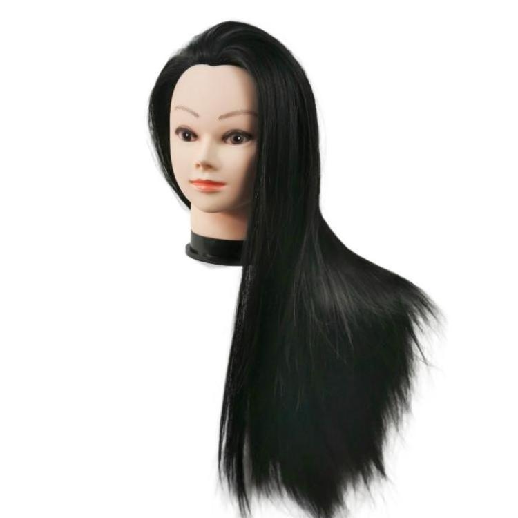 Cheap Synthetic Hair Doll Head Hairdressing Training Model Mannequin Hairdressing Training Heads