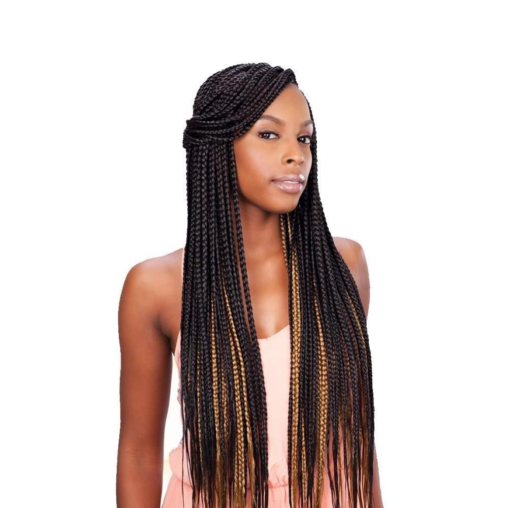 Hot Sale Micro Box Braids Synthetic Extensions for Russian American European Women 50g 28