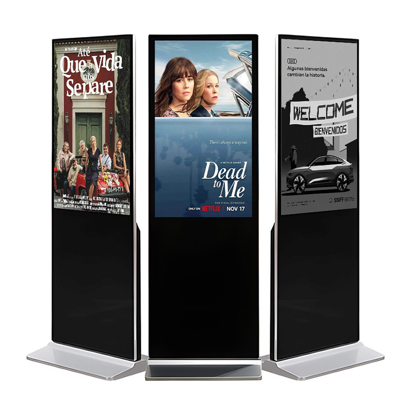 Full HD LCD Advertising Kiosk Digital Signage Advertising Display Vertical Advertising Display