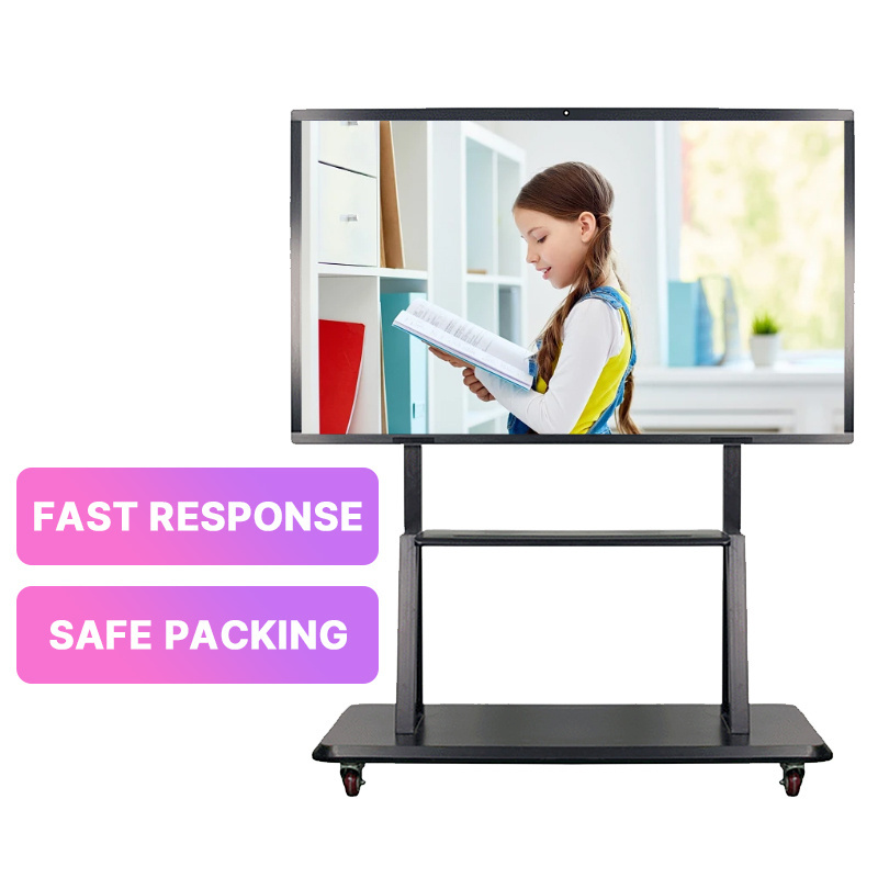 Interactive Flat Panel Multi Touch Interactive Whiteboard all in one teaching smart whiteboard