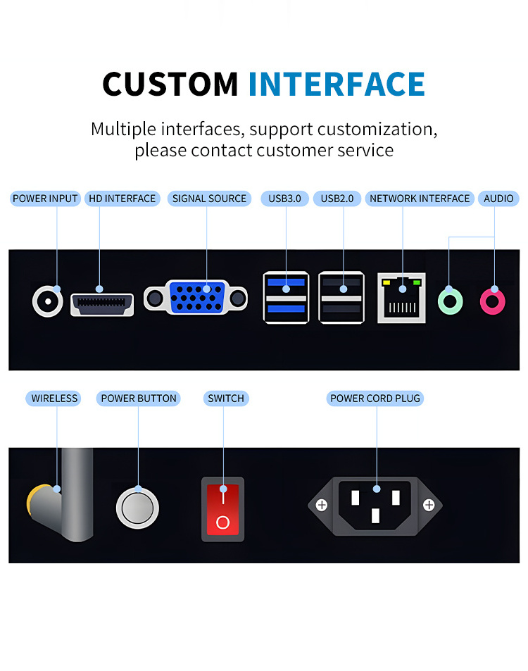 Custom Style LCD Interactive Touch Screen Touch Screen Coffee Table Interactive Table