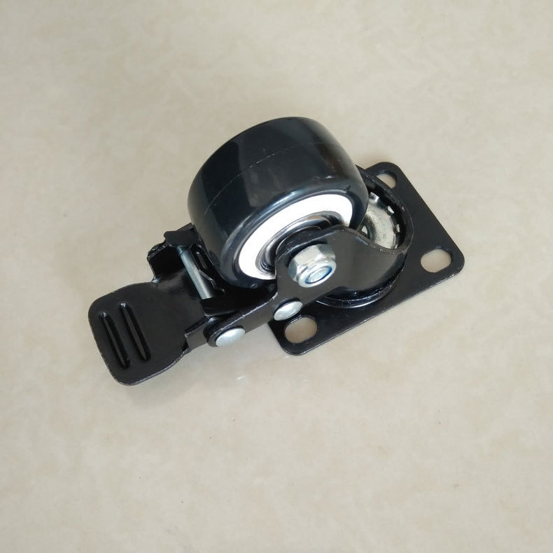 1.5 inch Caster Wheel furniture wheel 40mm Shopping Cart Rotary Wheel Swivel Brake Caster