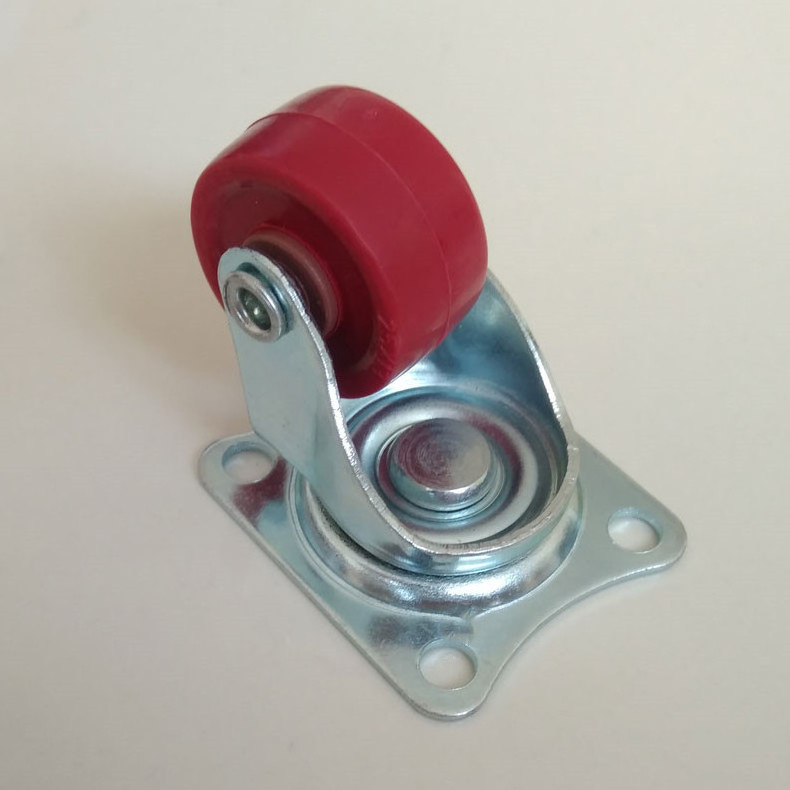 Wholesale small  universal wheel 1 inch nylon wheel roller and 25mm small furniture pp caster wheel