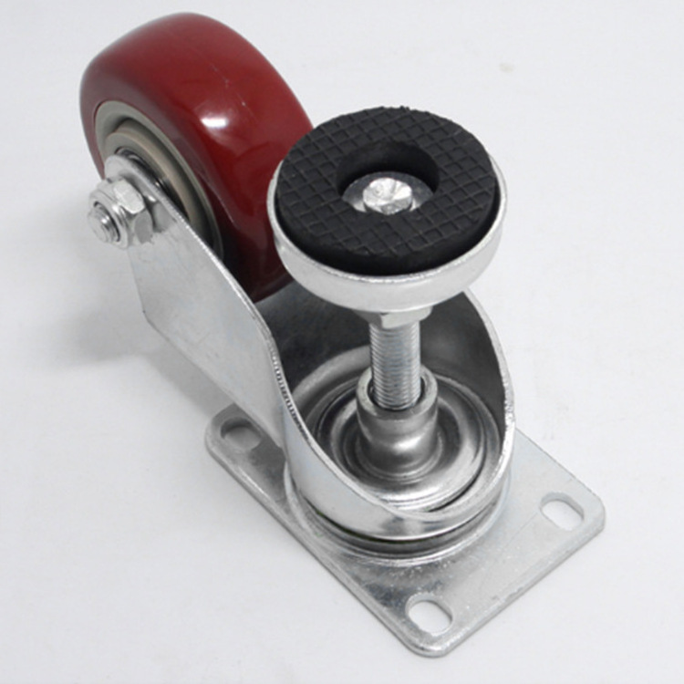 Factory produces antique  height adjustable caster and scaffold caster wheel with brake.