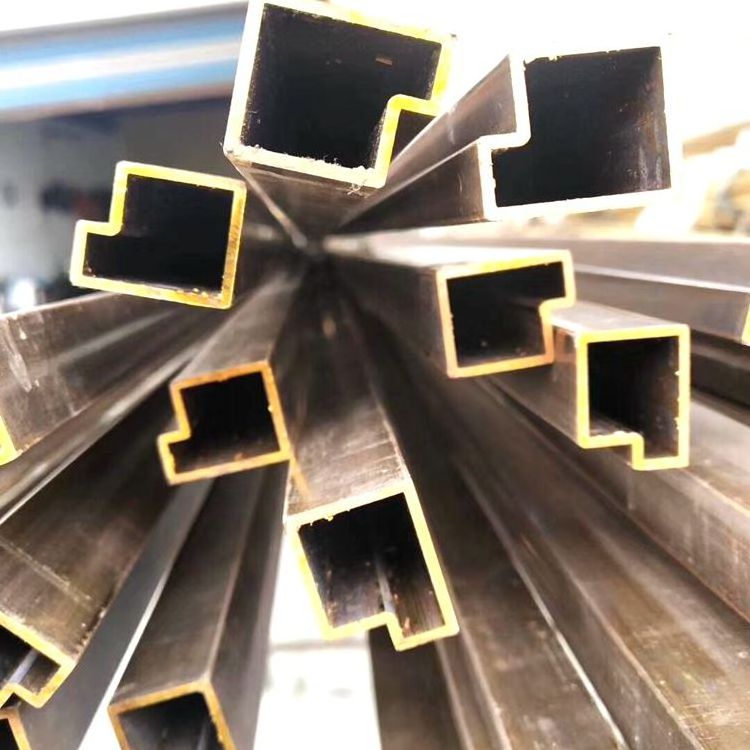 copper pipe pvc coated copper tube/pipe rectangular copper tube