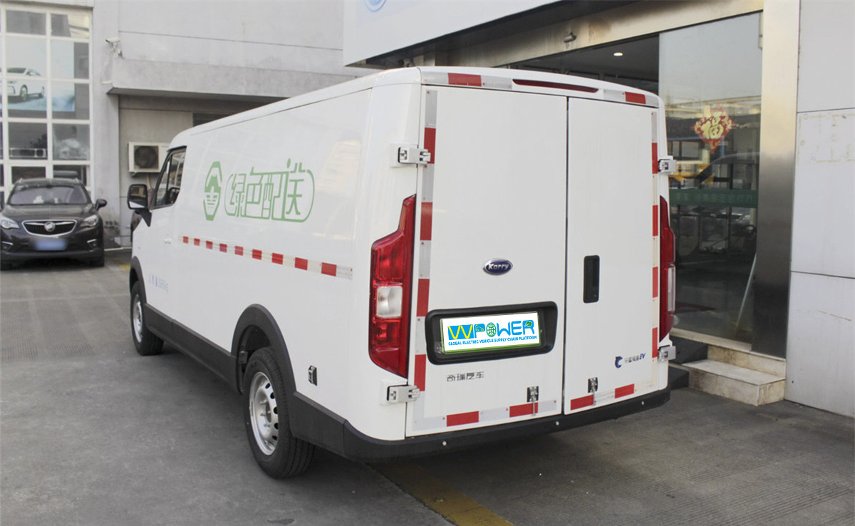 Van Transporter High-roof Catl 41.84kwh Side Door 2 Seats Left Right Hand Drive Electric Cargo Van for Goods Delivery