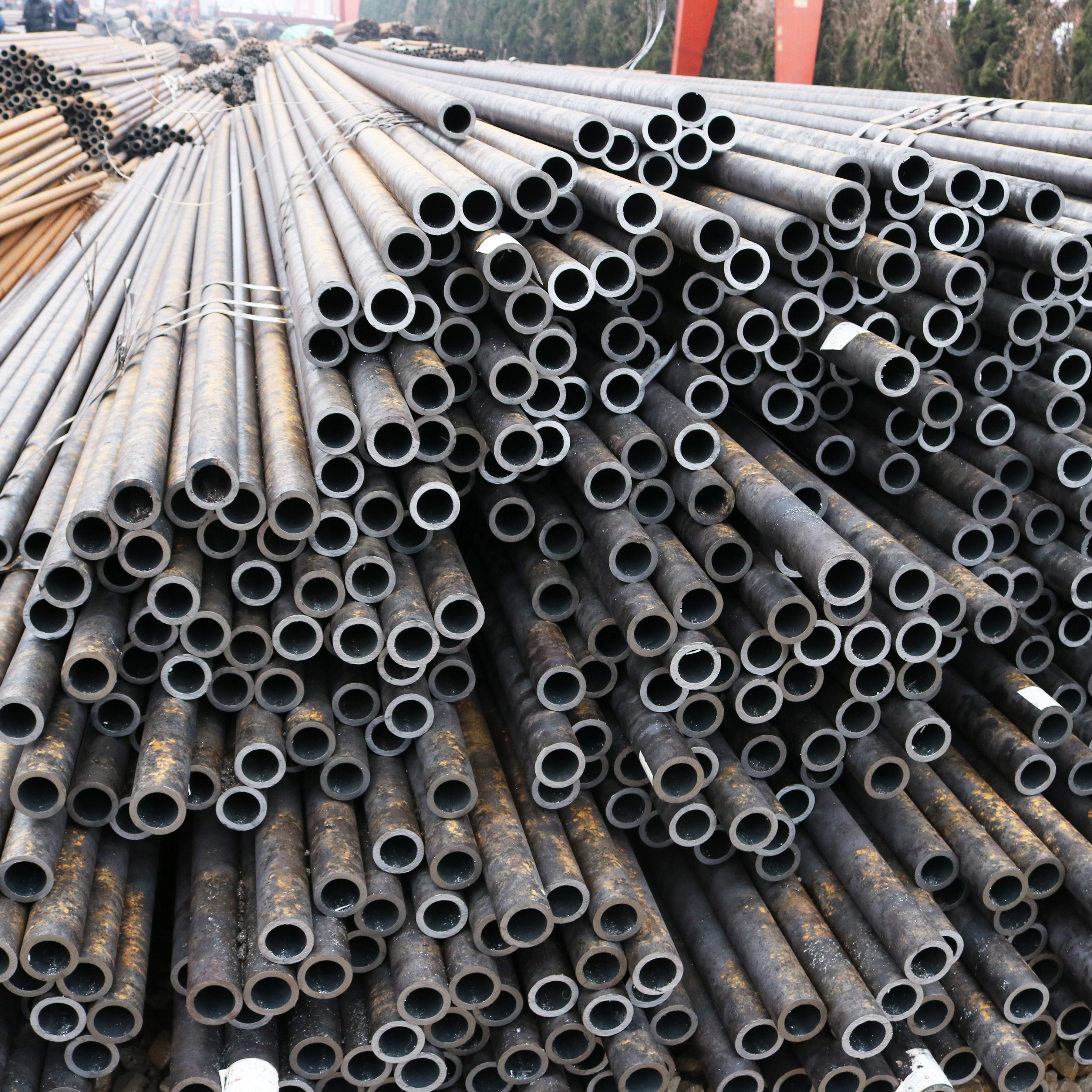 high quality s355jr q195 astm a519 sae 1010 sch40 astm a53 gr b seamless carbon steel pipe