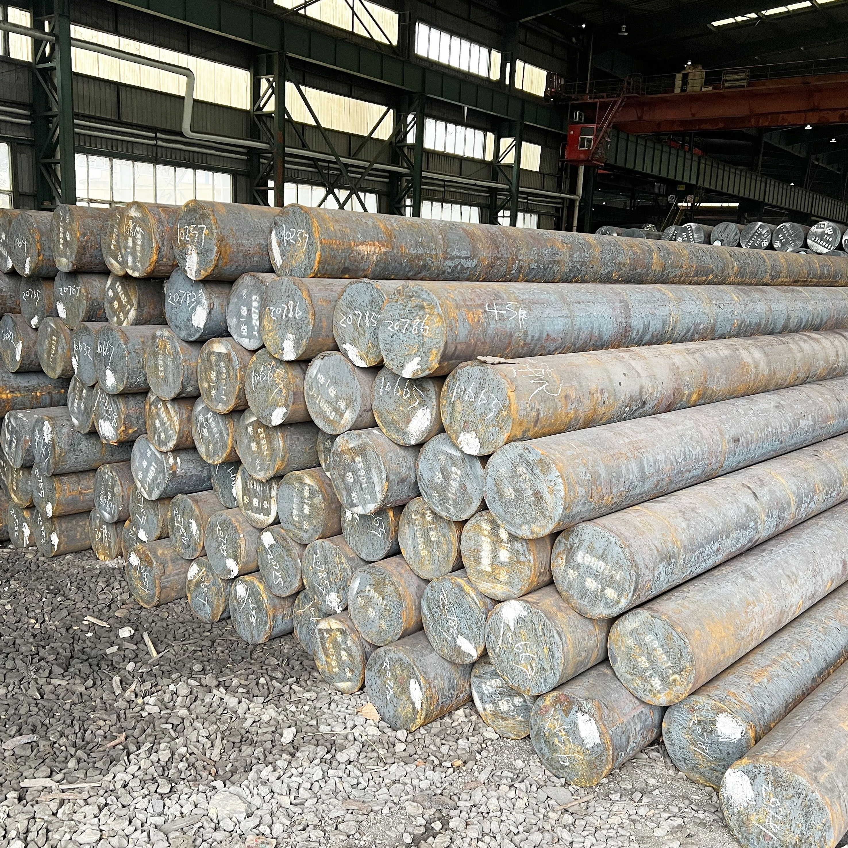 ASTM Ms 1020 1025 1035 1045 1050 Carbon Steel Round Bar Steel Rod Price Round Steel