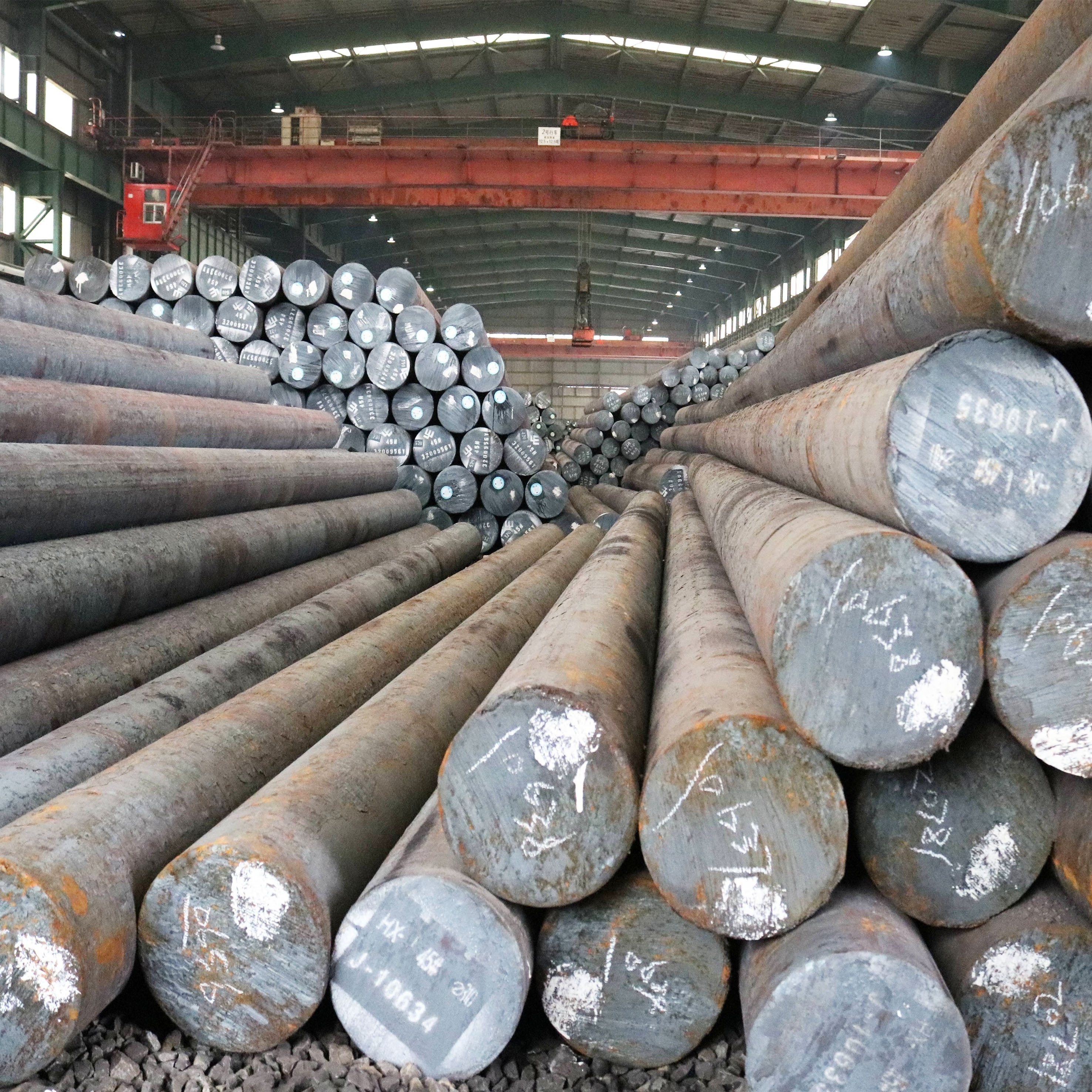 ASTM Ms 1020 1025 1035 1045 1050 Carbon Steel Round Bar Steel Rod Price Round Steel