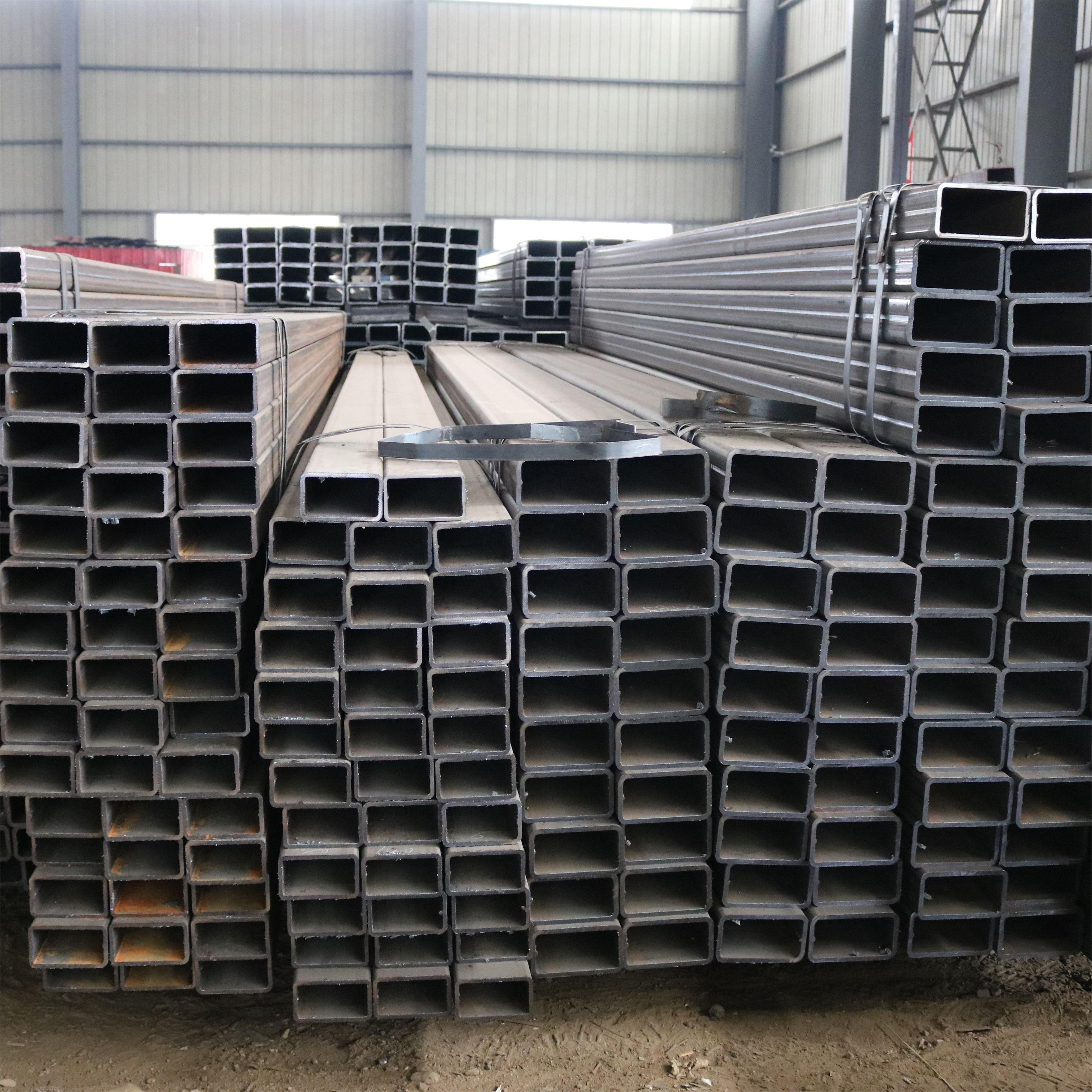 ASTM A500 Stk400 A36 S235jr Shs Rhs Structural Steel  Square  Steel Pipe Carbon Steel Pipe