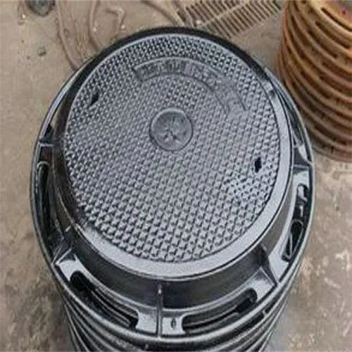 Cast iron manhole cover drainage ditch cover ball ink round square sewer ditch cover manufacturer