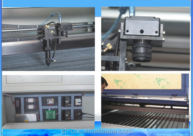 Textile/Leather/Fabric Laser Cutting Machine 180100 with Double Head cnc laser cutting machine laser engraver