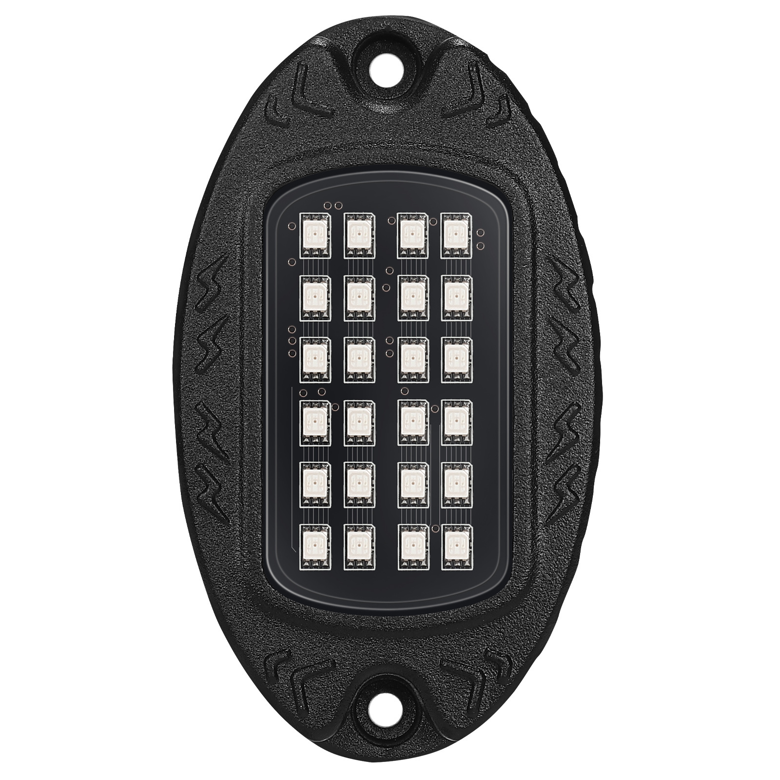 24LED Alunimiun LED Rock Lights for Trucks APP Remote Control High Quality IP68 Waterproof 9W 36W